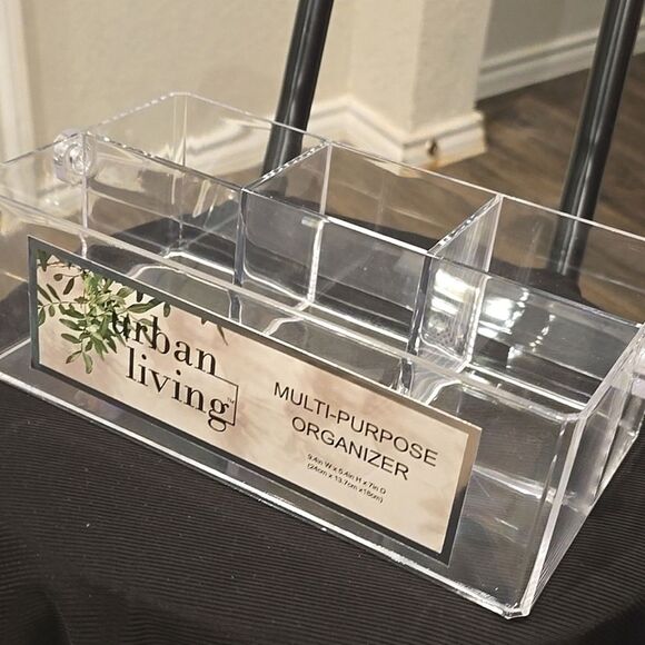 Urban Living Acrylic Multi-Purpose Organizer w/Handle - Picture 6 of 10